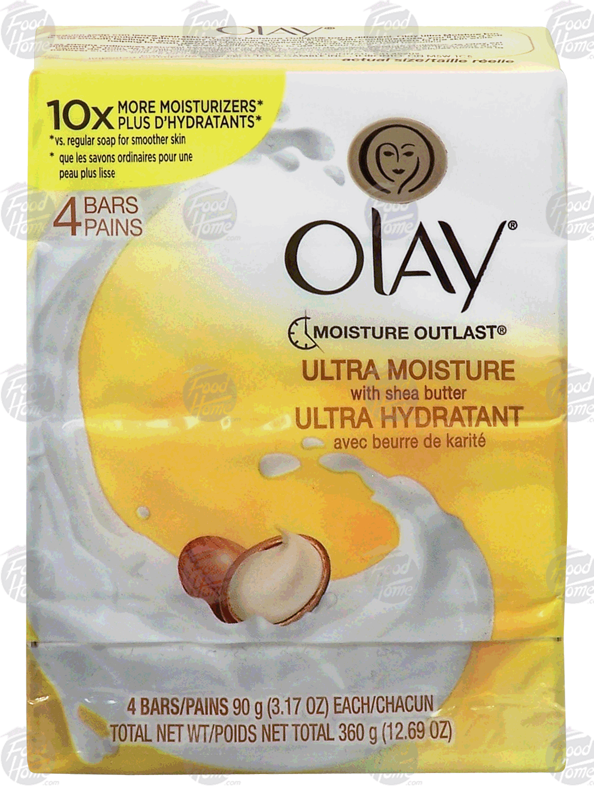 Olay Moisture Outlast ultra moisture with shea butter, soap bars Full-Size Picture